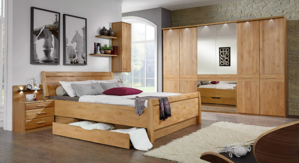 Komfort-Schlafzimmer Wiemann Toledo | Massiva