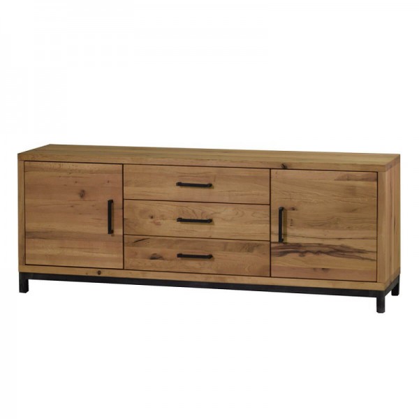 Sideboard Bretagne Wildeiche massiv natur geölt