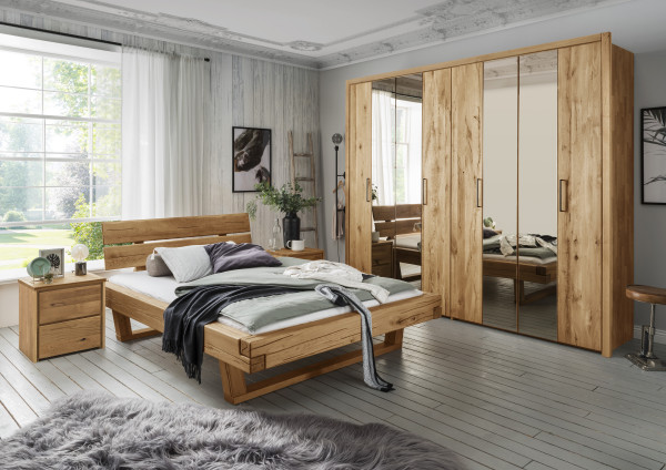 Schlafzimmer Rödvig 3 in Wildeiche geölt